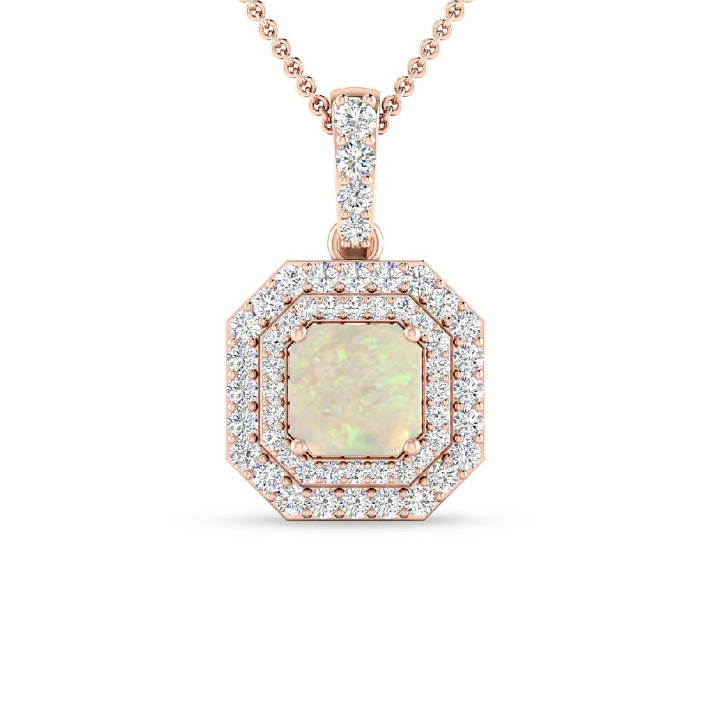 Rose Gold - Opal