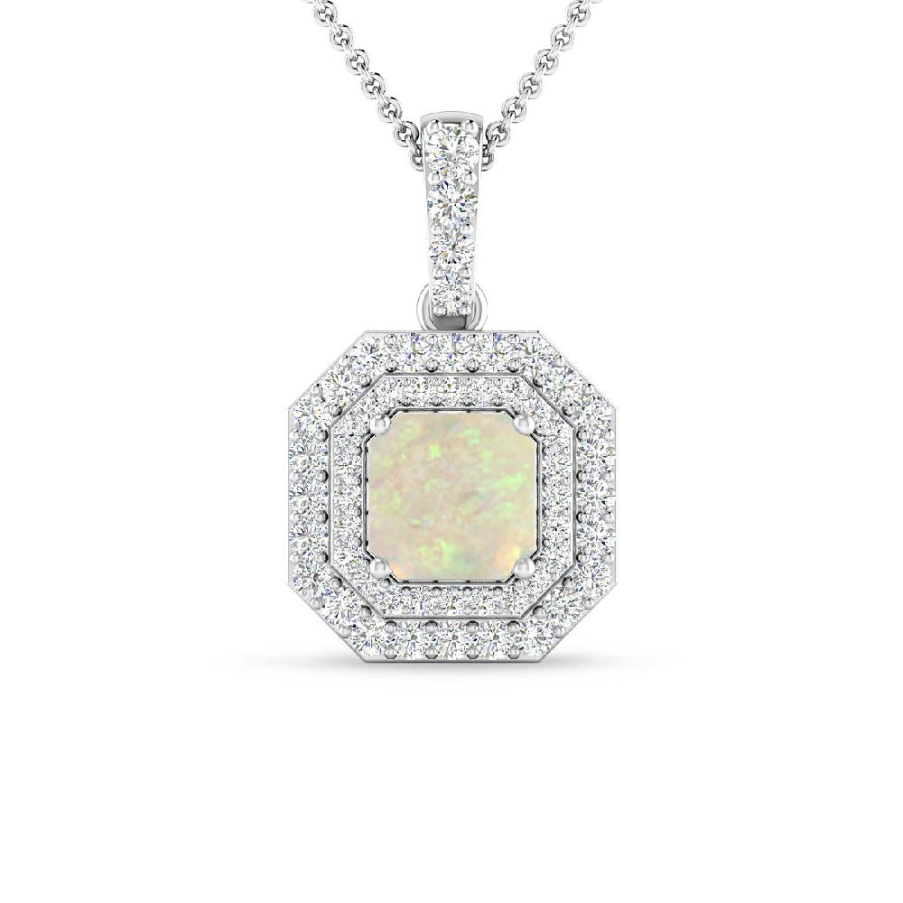 White Gold - Opal