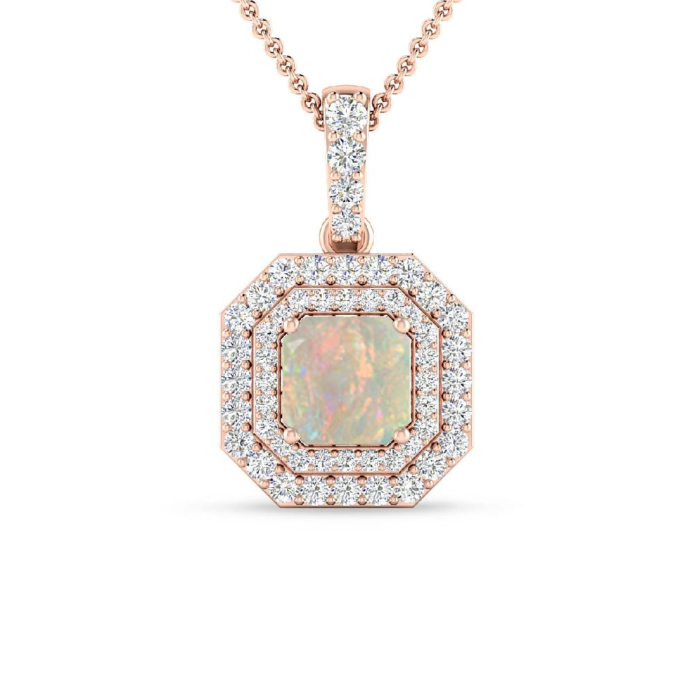 Rose Gold - Opal