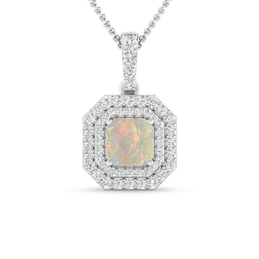 White Gold - Opal