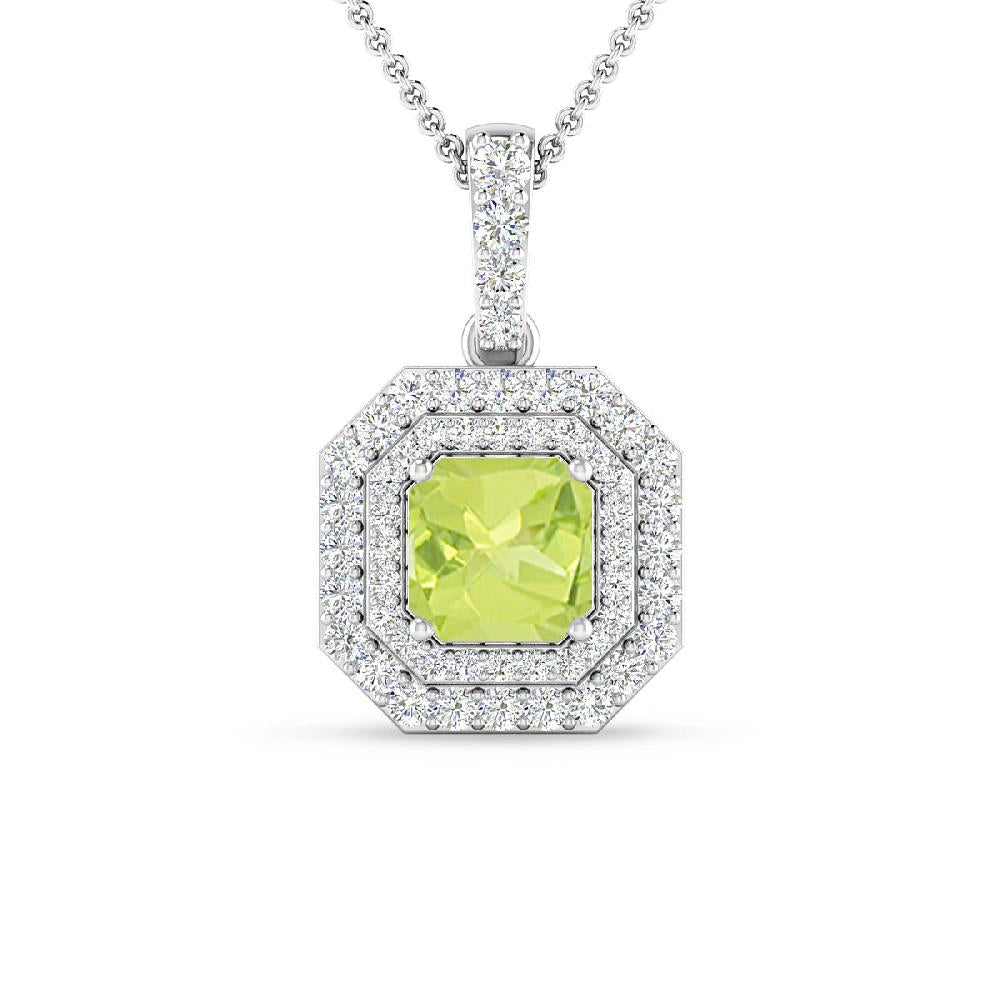 White Gold - Peridot