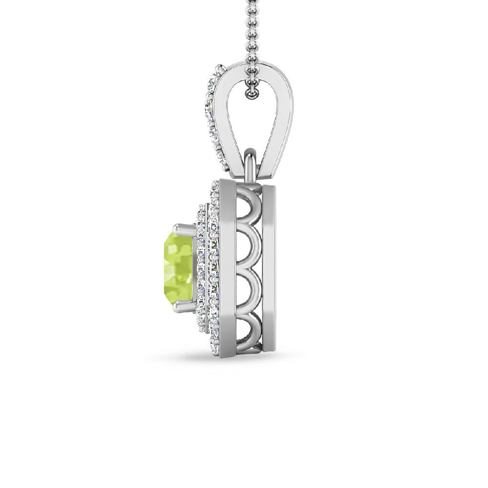 White Gold - Peridot