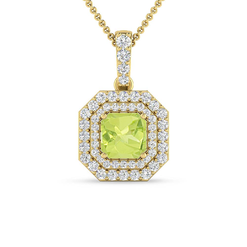 Yellow Gold - Peridot