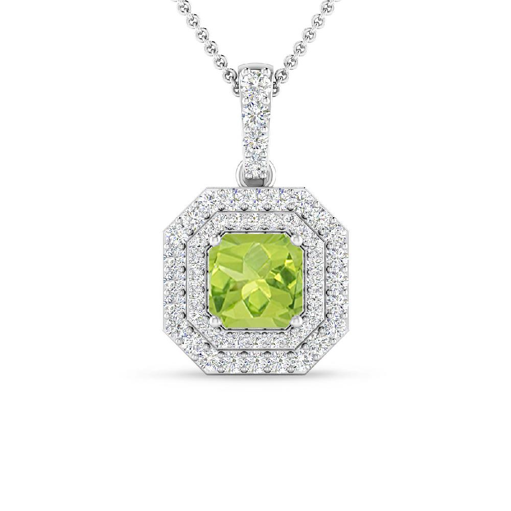 White Gold - Peridot