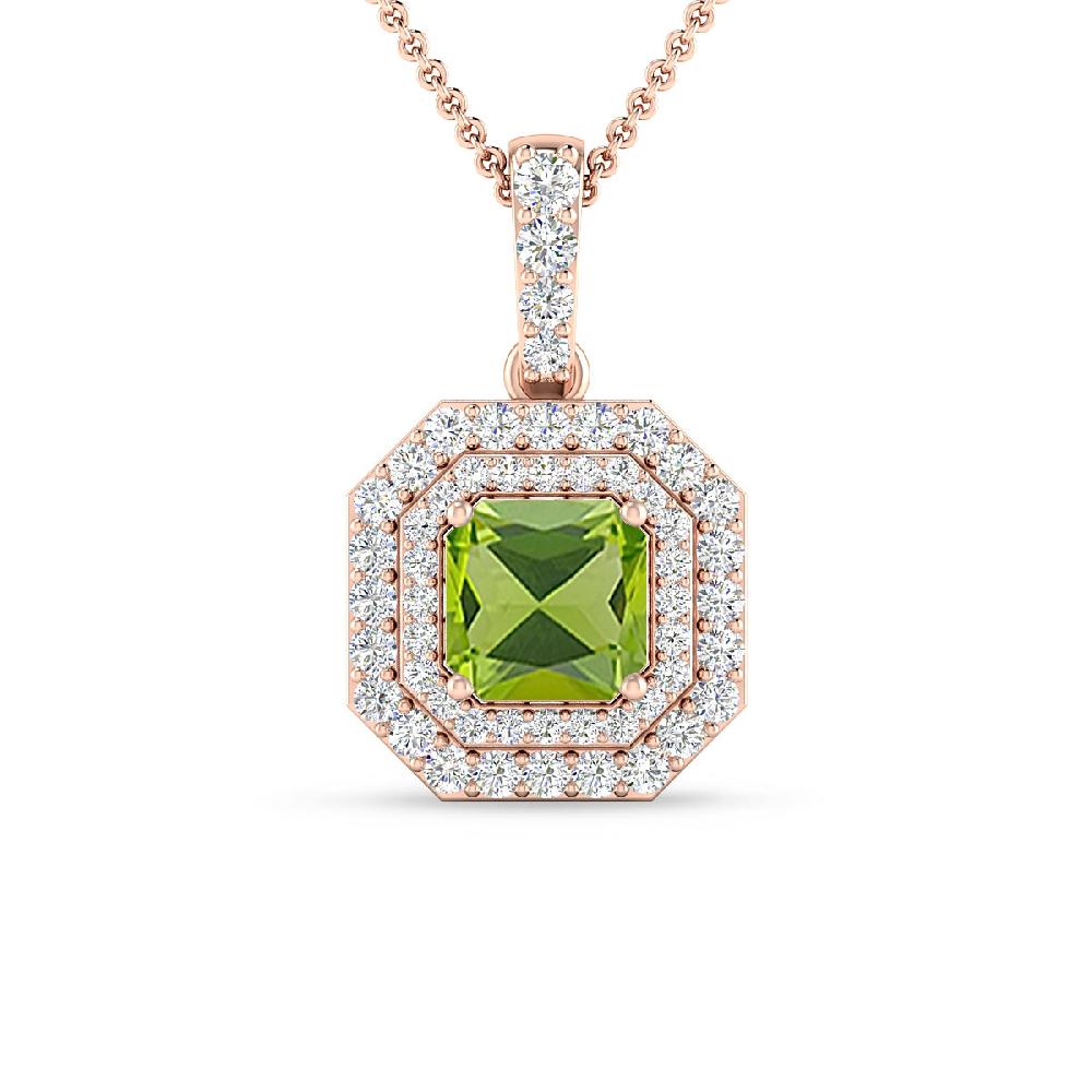 Rose Gold - Peridot