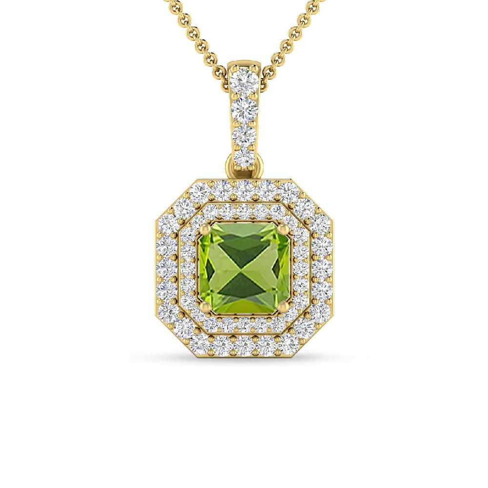 Yellow Gold - Peridot