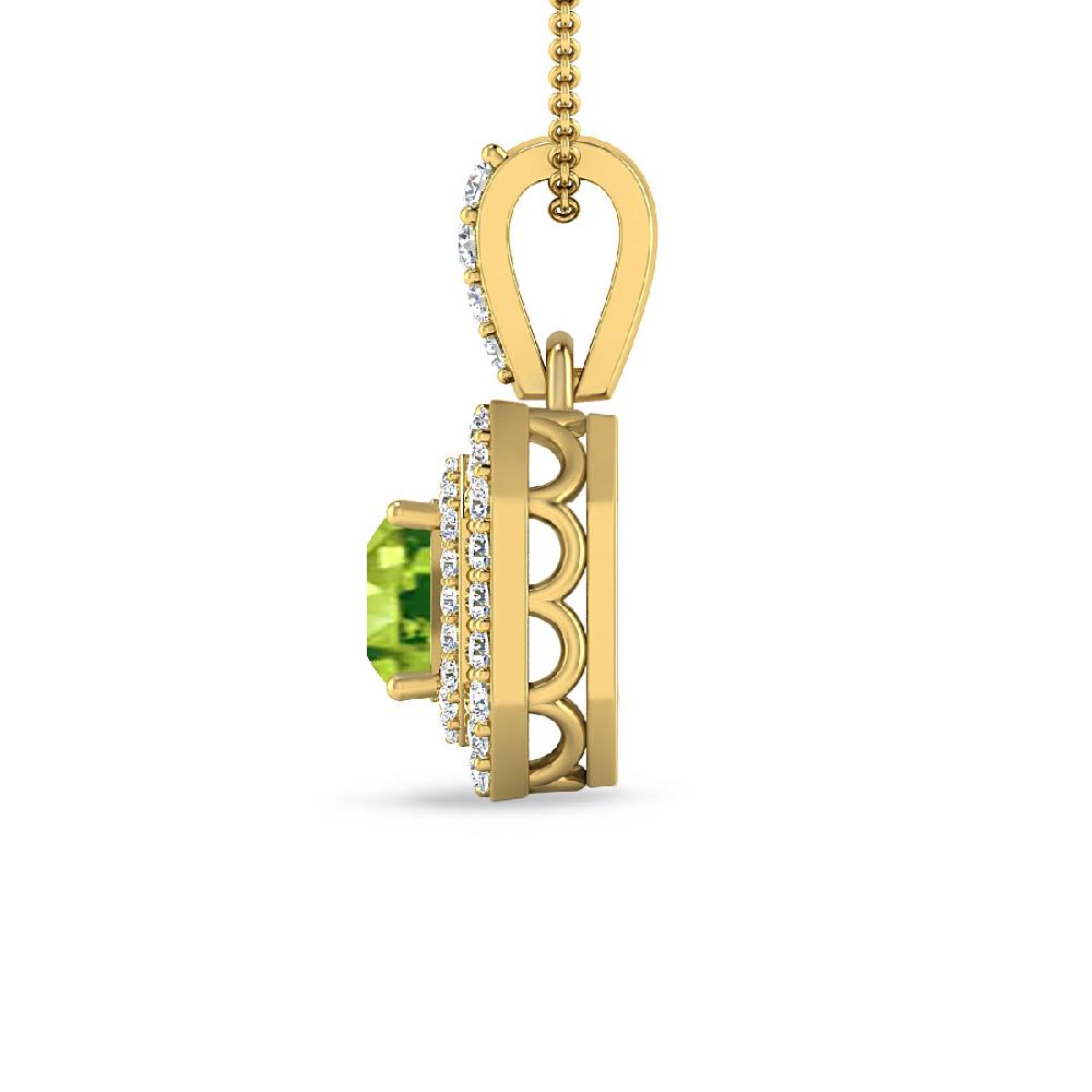 Yellow Gold - Peridot