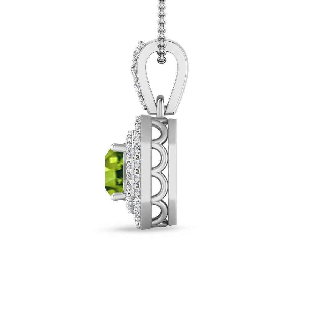 White Gold - Peridot