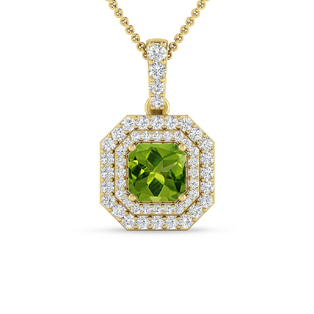 Yellow Gold - Peridot