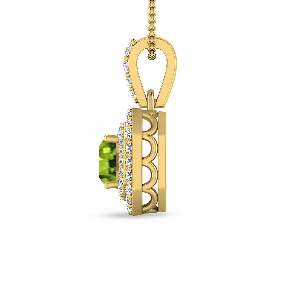 Yellow Gold - Peridot