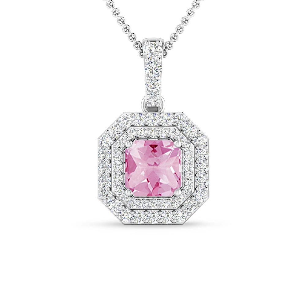 White Gold - Pink Tourmaline