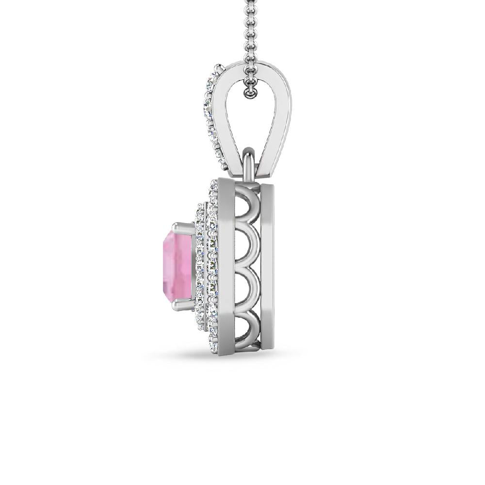 White Gold - Pink Tourmaline