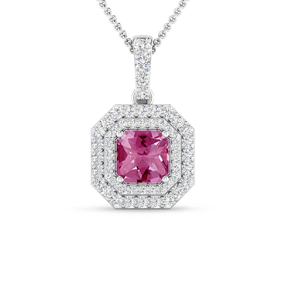 White Gold - Pink Tourmaline