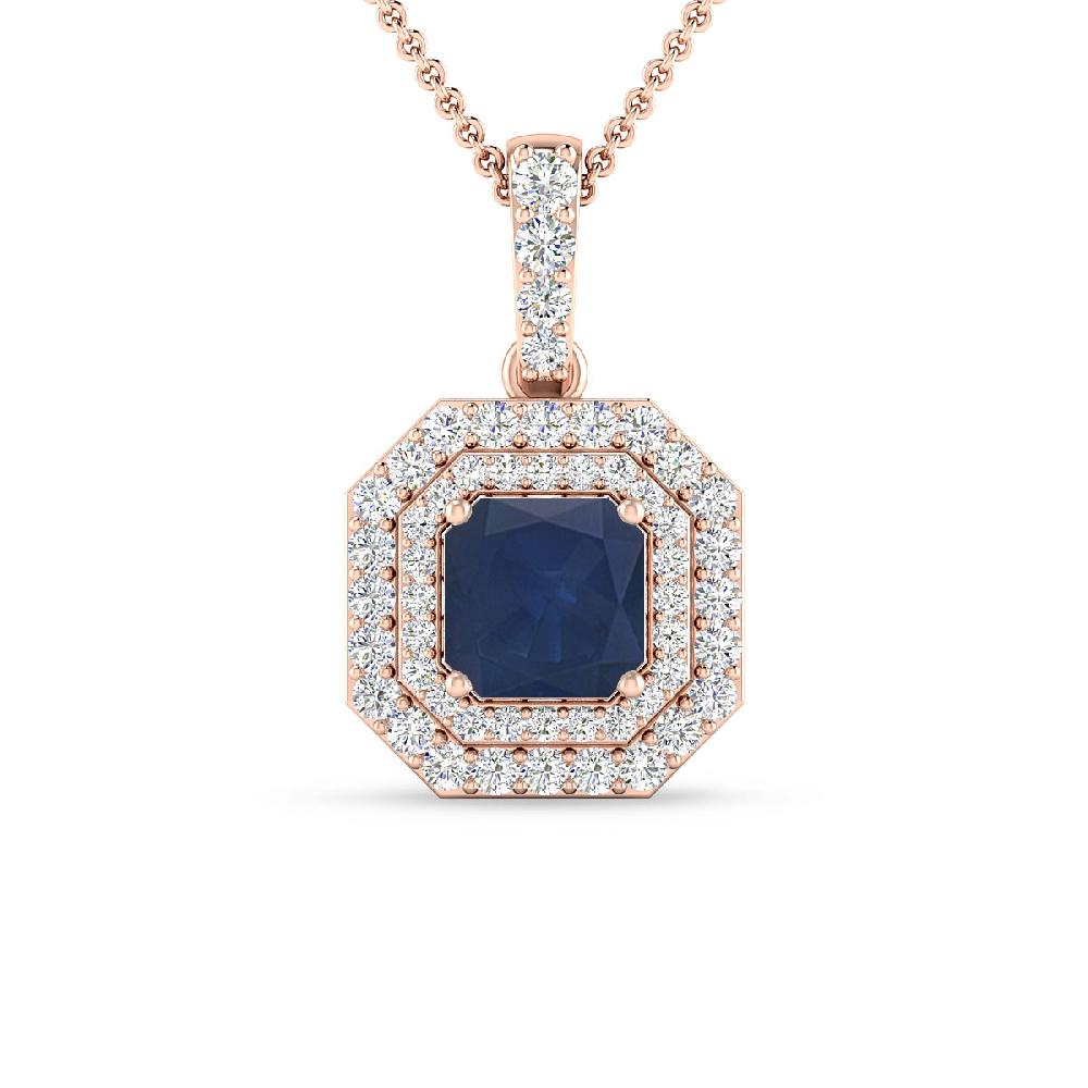 Rose Gold - Sapphire