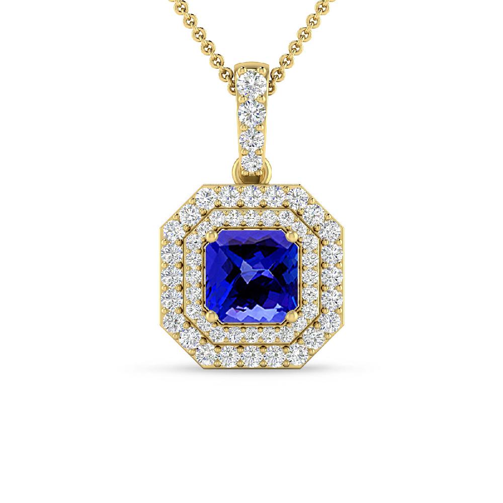 Yellow Gold - Tanzanite