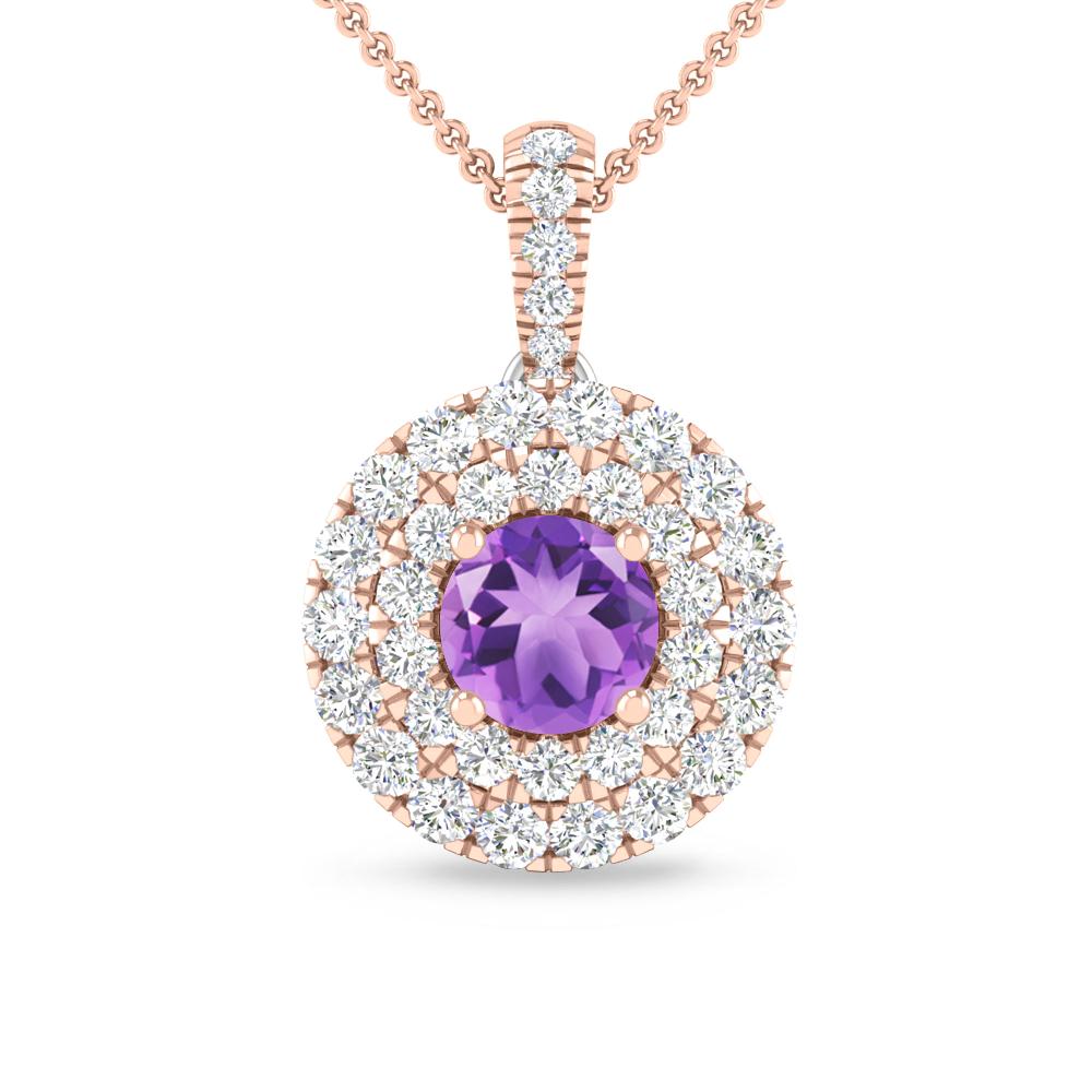 Rose Gold - Amethyst