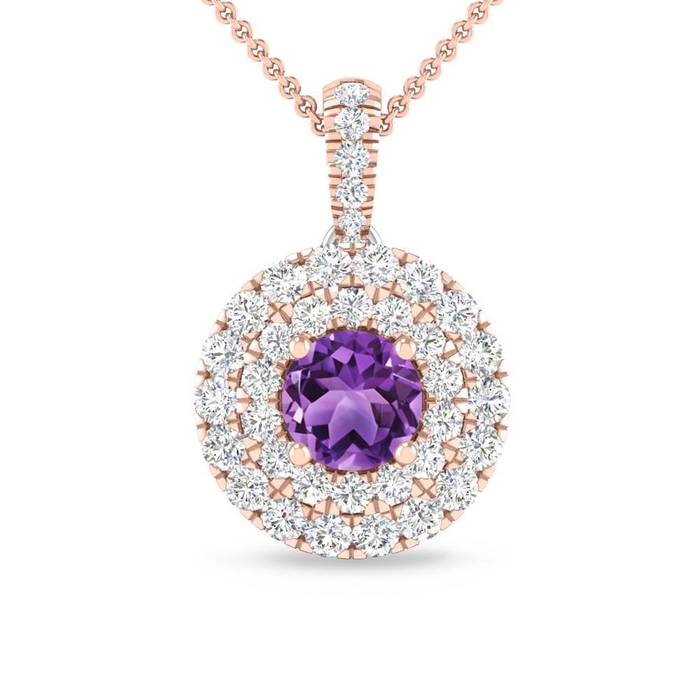 Rose Gold - Amethyst