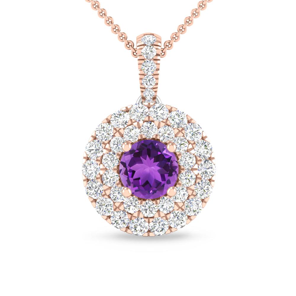 Rose Gold - Amethyst