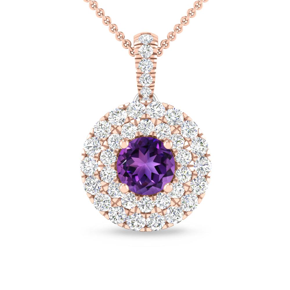 Rose Gold - Amethyst