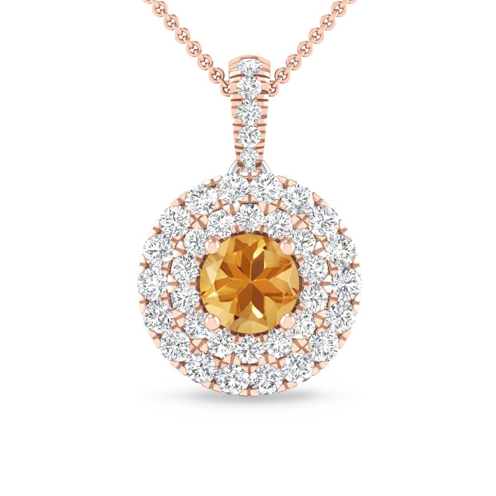 Rose Gold - Citrine