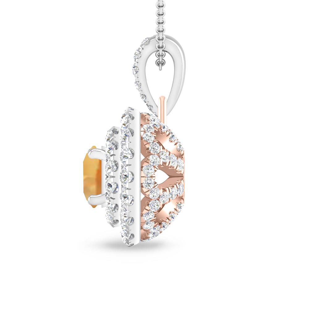 White Gold - Citrine