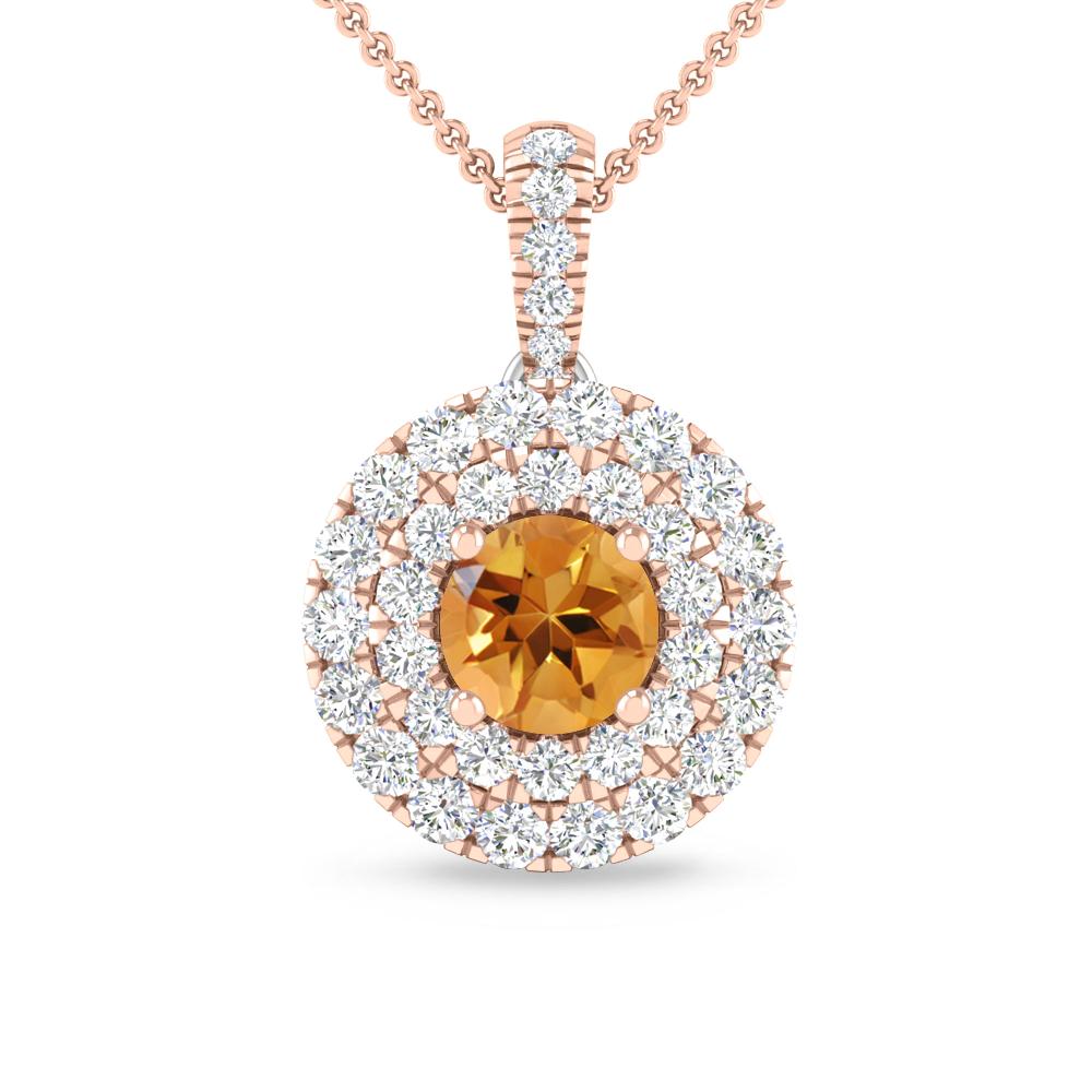 Rose Gold - Citrine