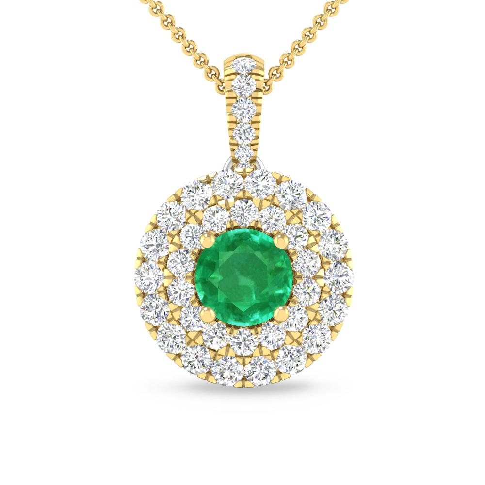 Yellow Gold - Emerald