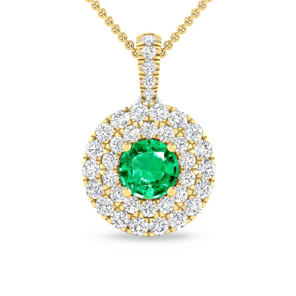 Yellow Gold - Emerald