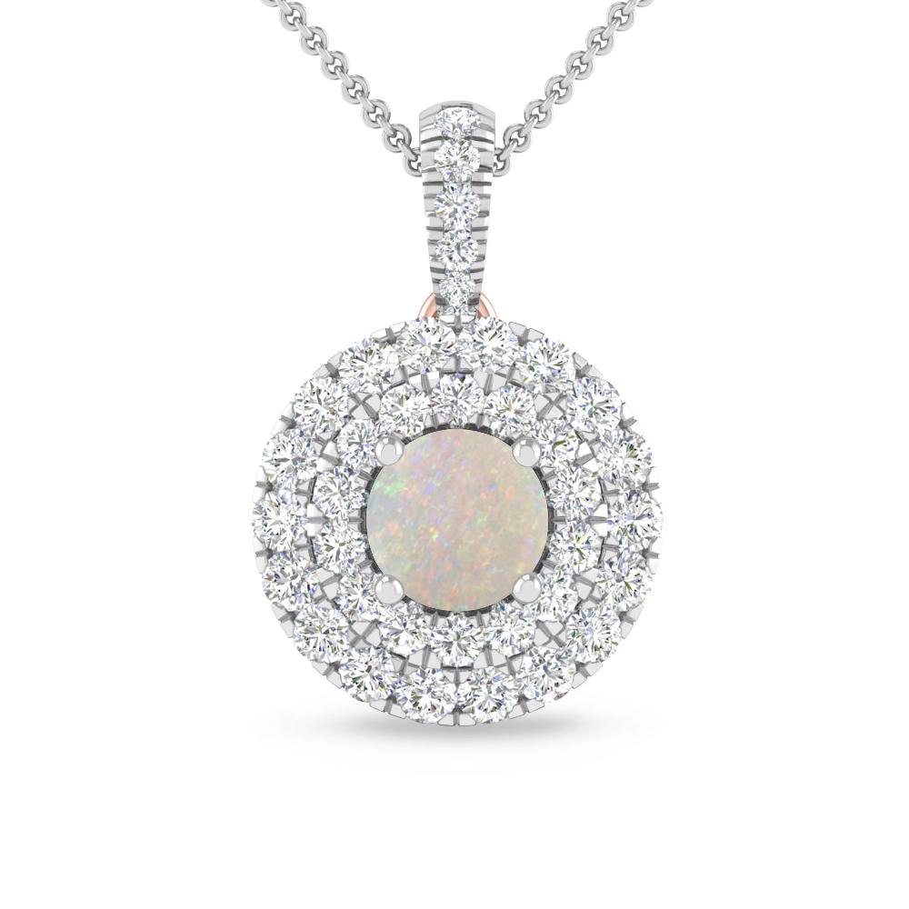 White Gold - Opal