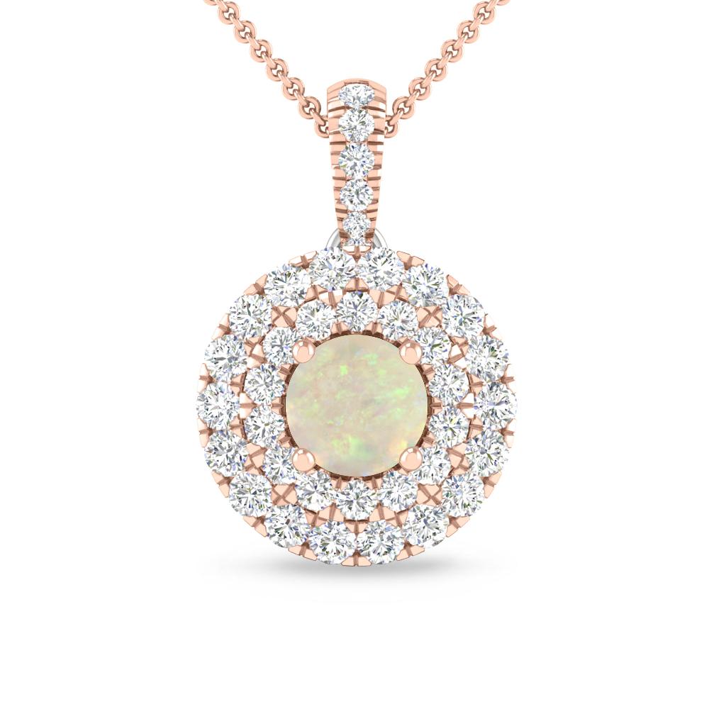 Rose Gold - Opal