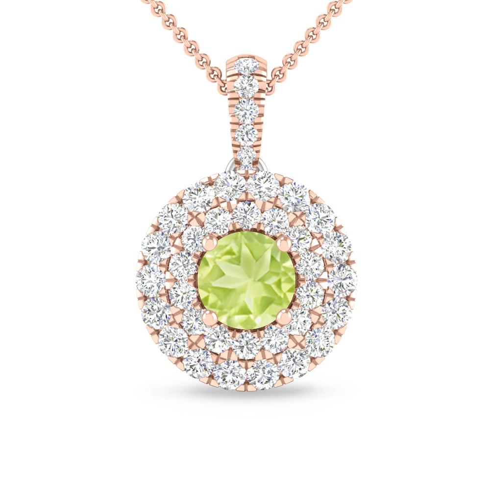 Rose Gold - Peridot