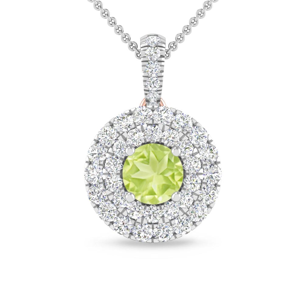 White Gold - Peridot