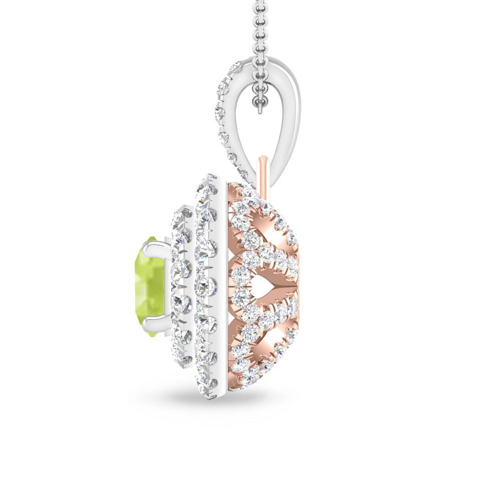 White Gold - Peridot