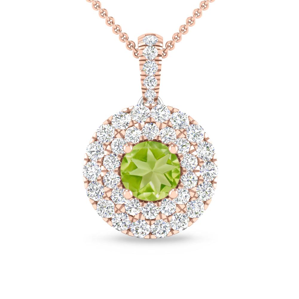 Rose Gold - Peridot