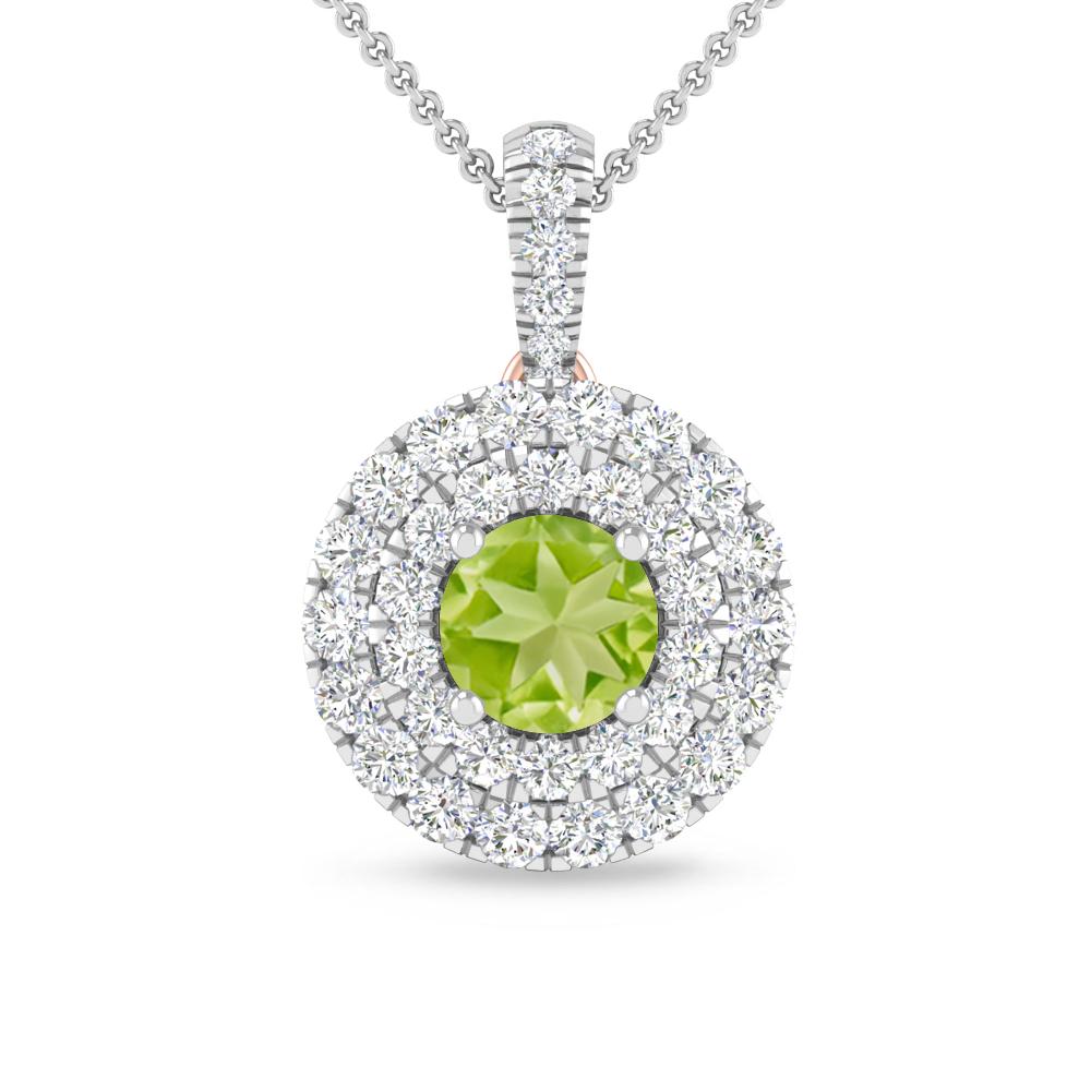 White Gold - Peridot