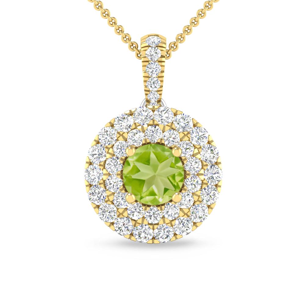 Yellow Gold - Peridot