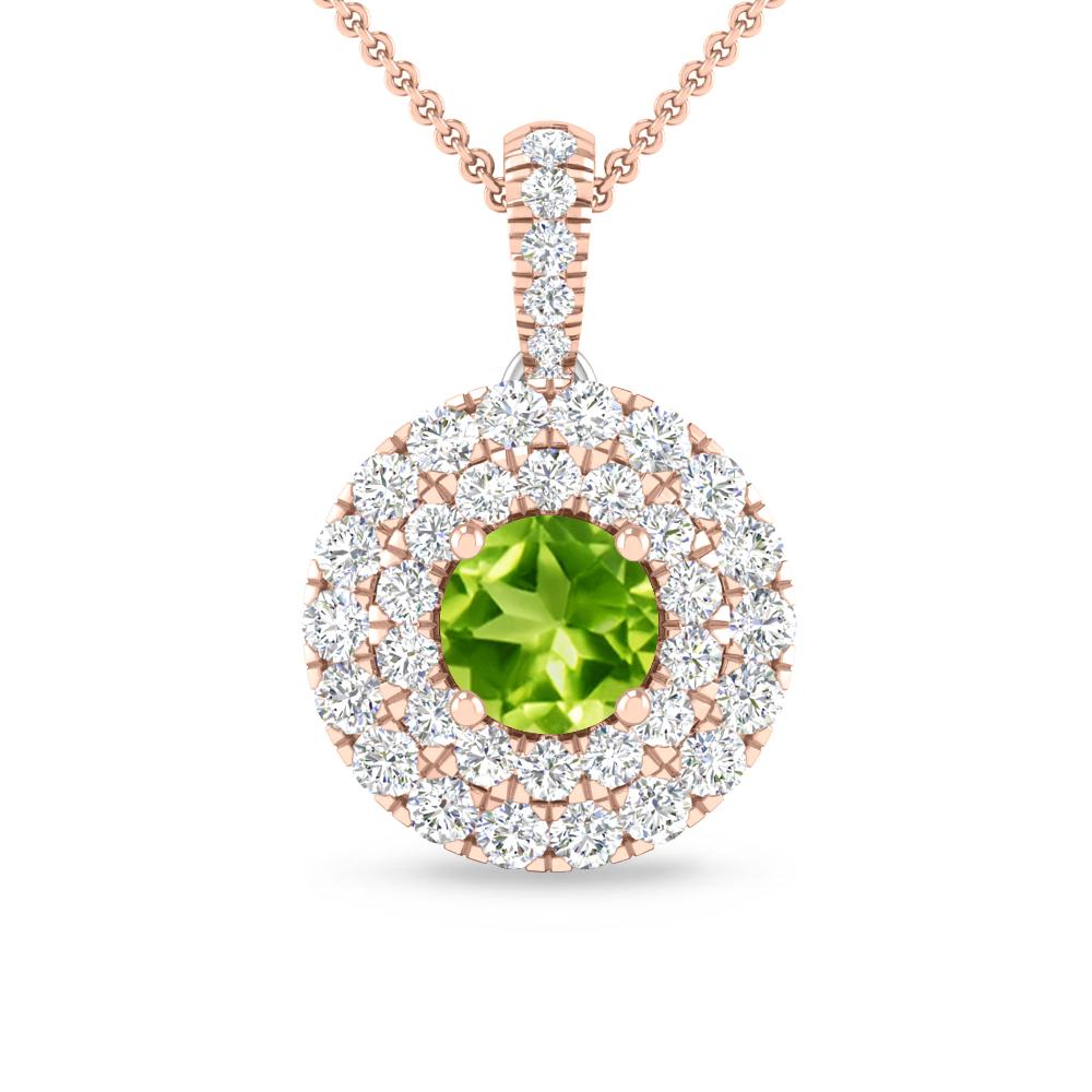 Rose Gold - Peridot