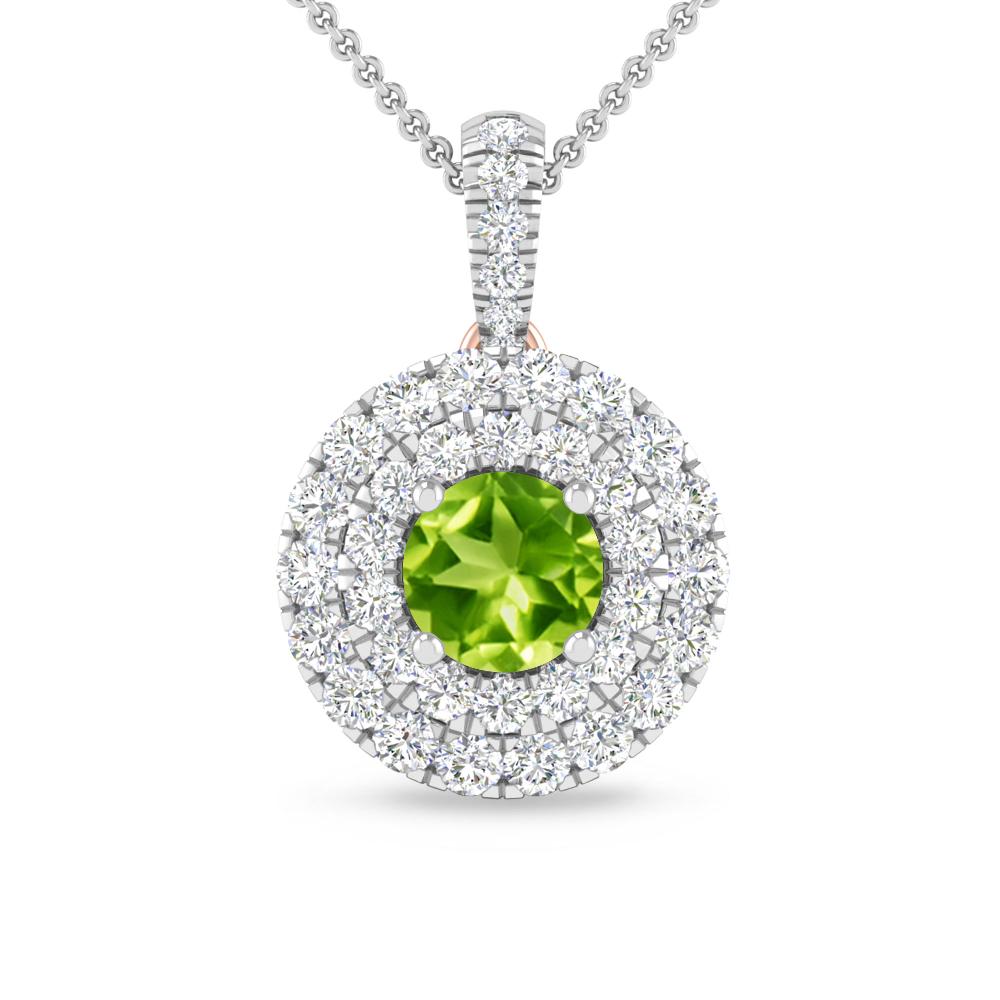White Gold - Peridot