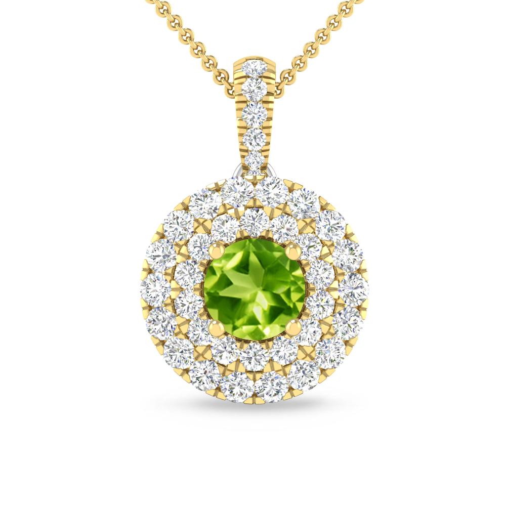 Yellow Gold - Peridot