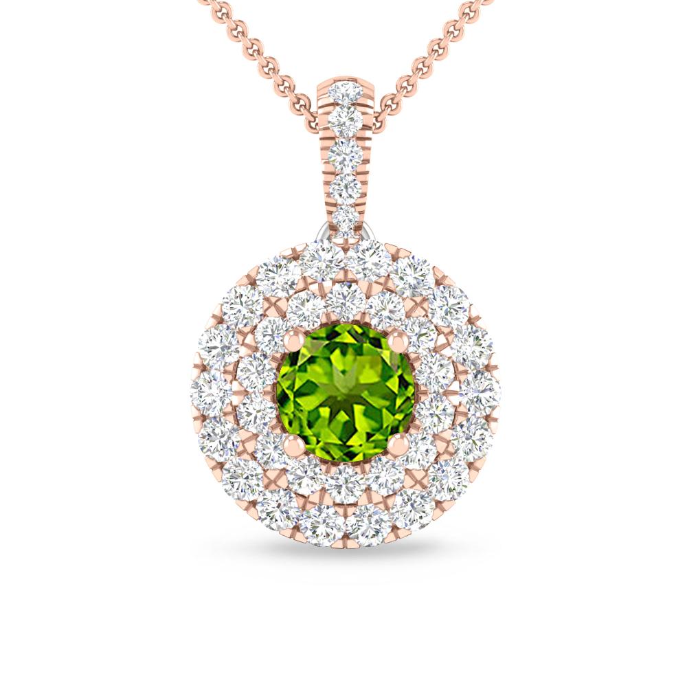 Rose Gold - Peridot