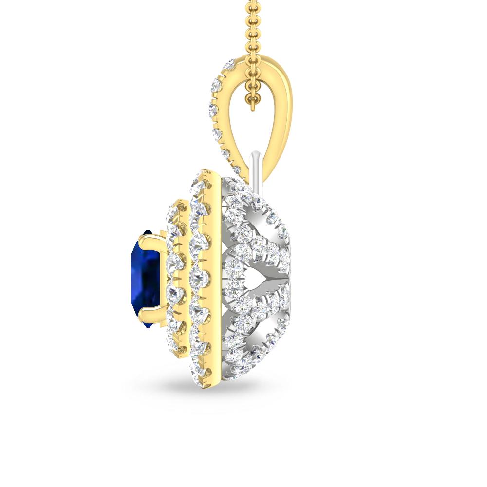 Yellow Gold - Sapphire