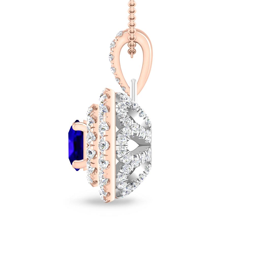 Rose Gold - Tanzanite