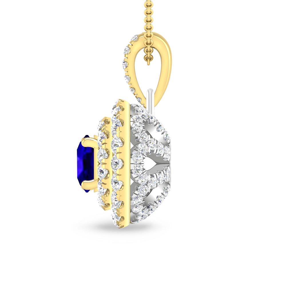 Yellow Gold - Tanzanite