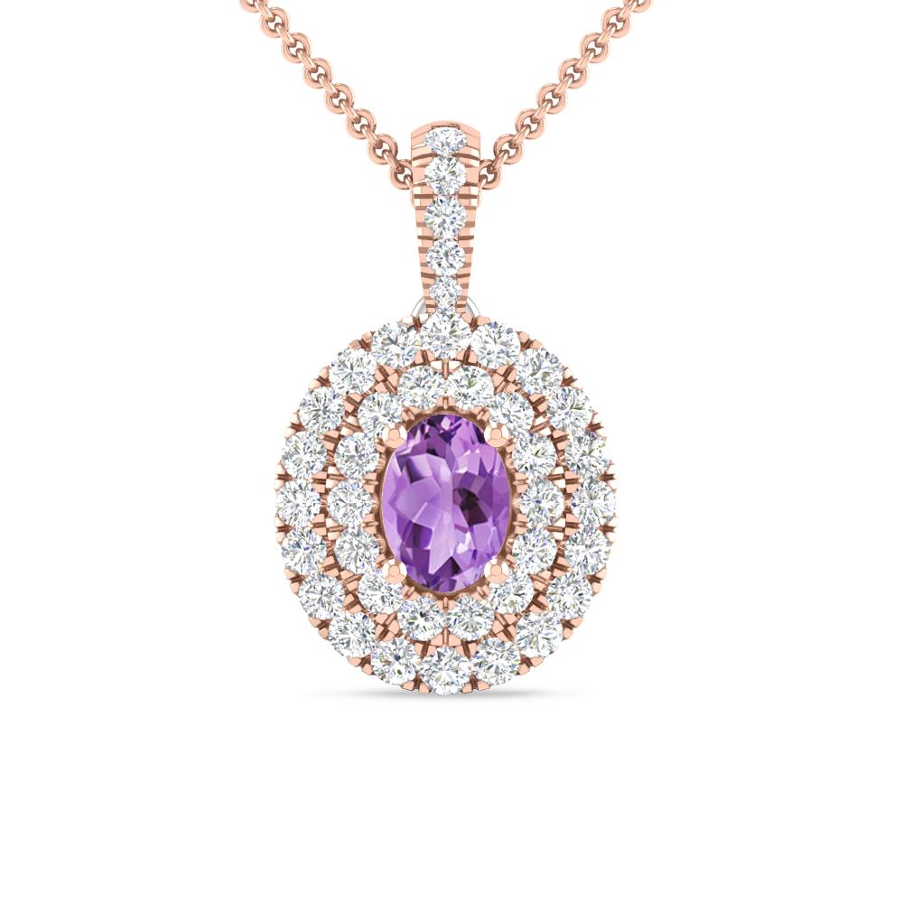 Rose Gold - Amethyst