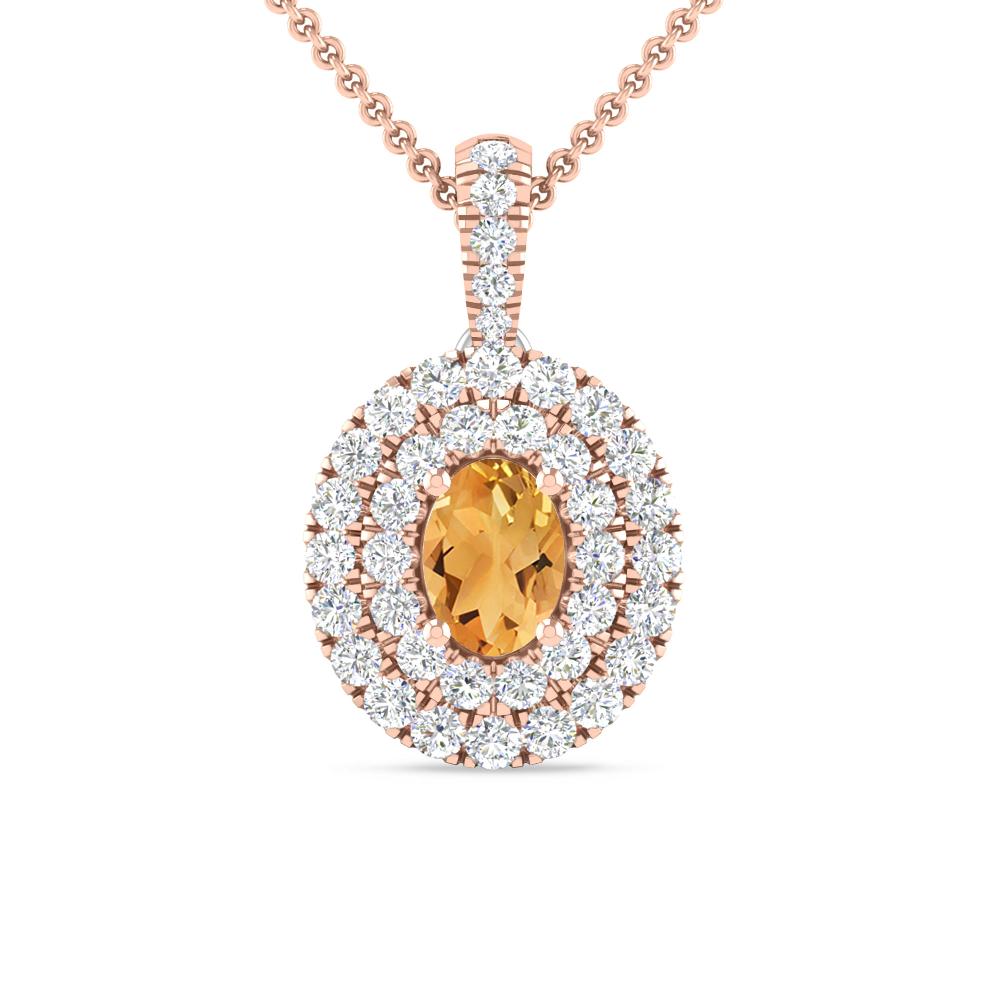 Rose Gold - Citrine