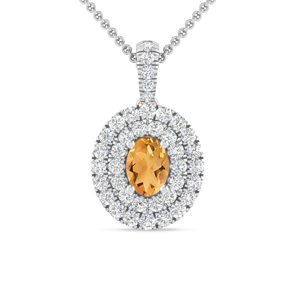 White Gold - Citrine