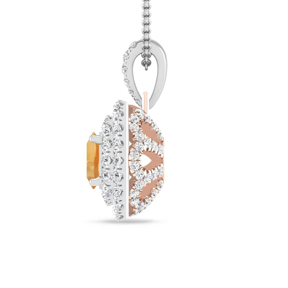 White Gold - Citrine