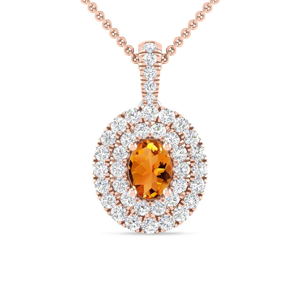 Rose Gold - Citrine