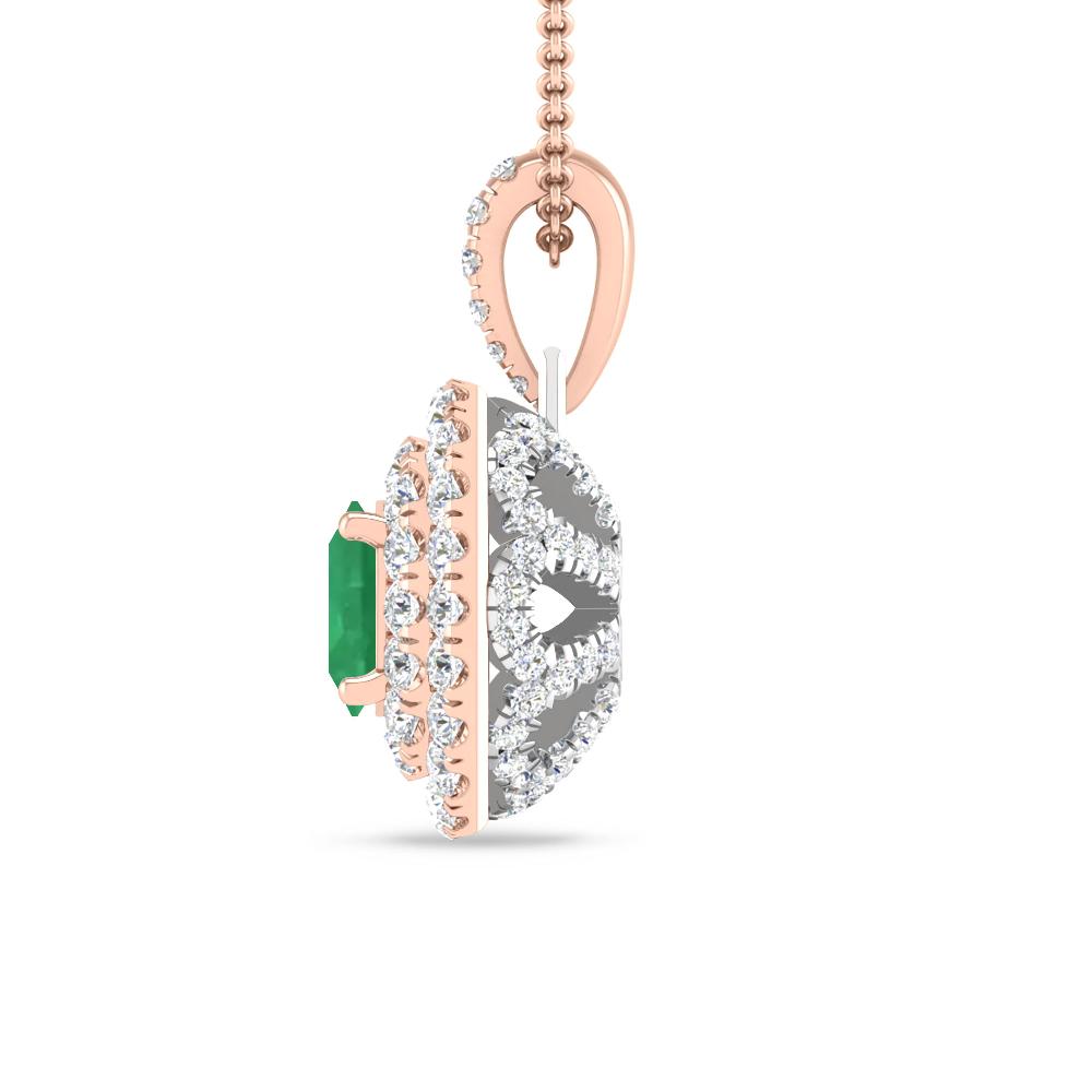 Rose Gold - Emerald