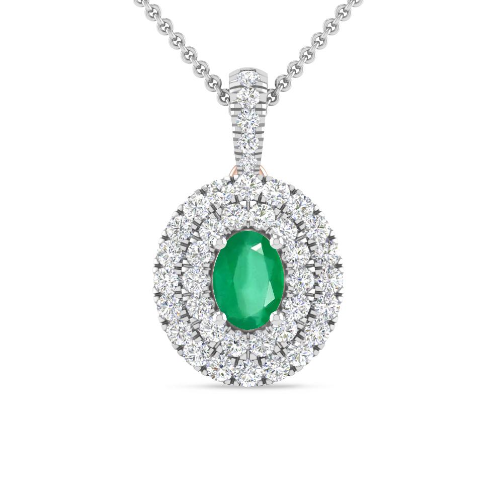 White Gold - Emerald
